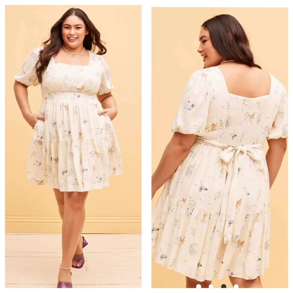 NWT Her Universe Bambi And Friends Dress